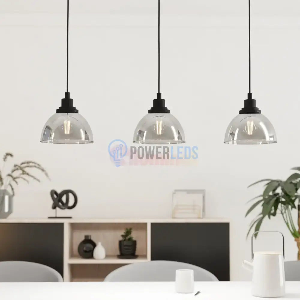 Lustra Suspendata BELESER Black 110CM NEAGRA / ABAJUR / 110CM Chandeliers