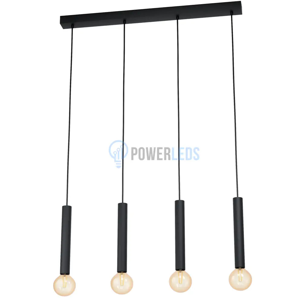 Lustra Suspendată CORTENOVA Black 110CM NEAGRA / SUSPENDATE / 110CM Chandeliers