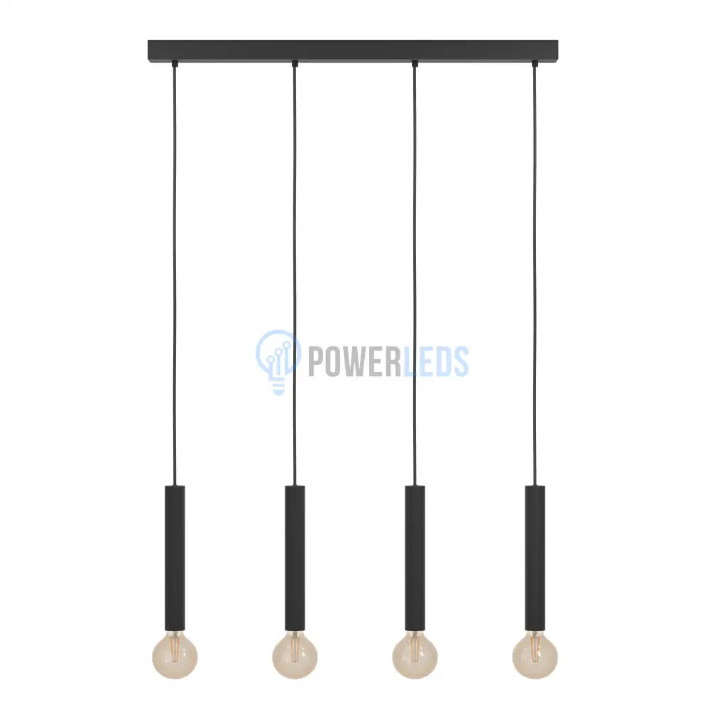 Lustra Suspendată CORTENOVA Black 110CM NEAGRA / SUSPENDATE / 110CM Chandeliers