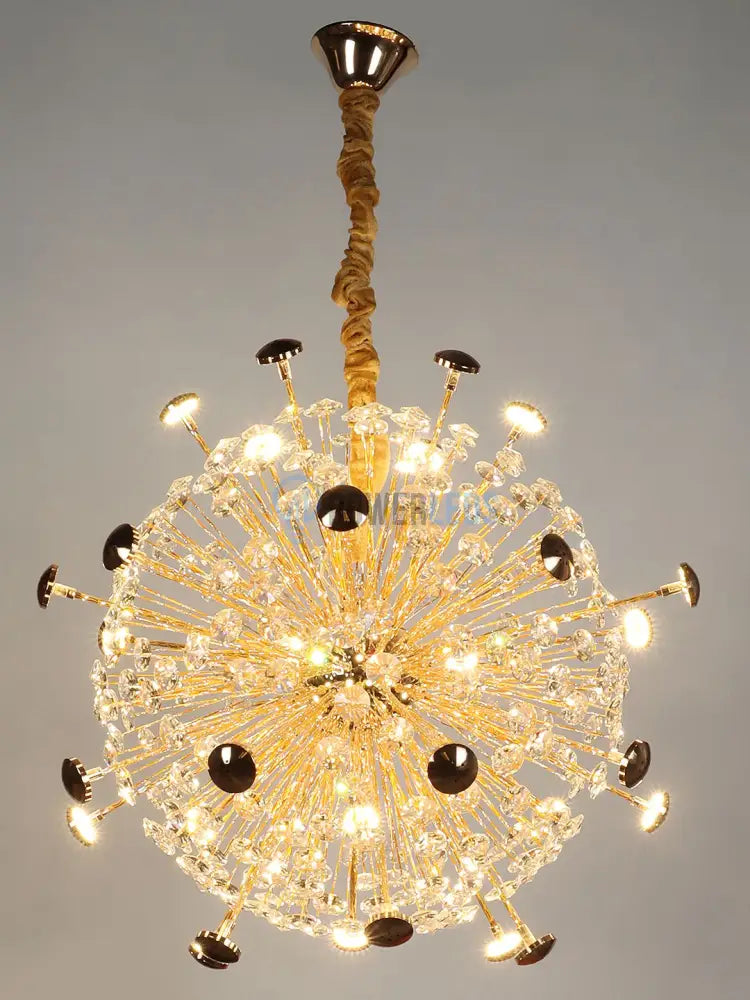 Lustra Suspendata Crystal Priceless Gold Chandeliers