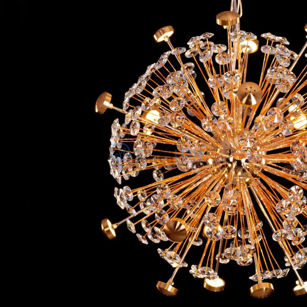 Lustra Suspendata Crystal Priceless Gold Chandeliers