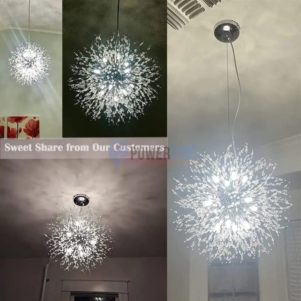 Lustra Suspendata Crystal Sigma Silver Lighting Fixtures