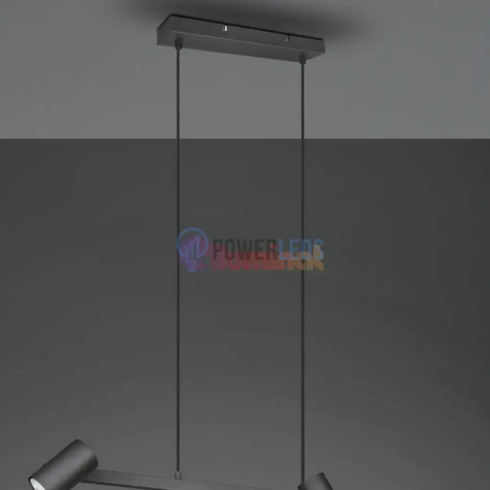 Lustra cu 4 Spoturi MARLEY Black powerleds.ro