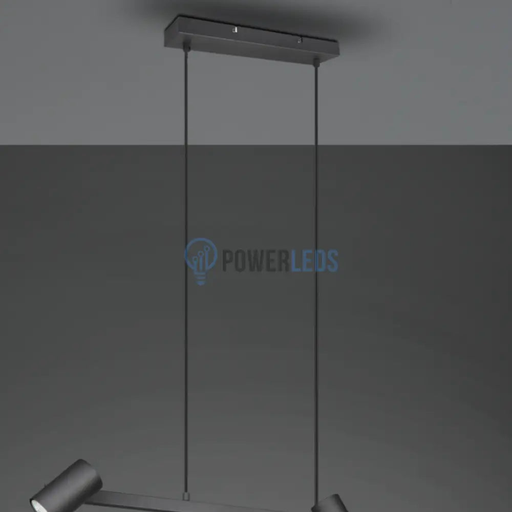 Lustra cu 4 Spoturi MARLEY Black powerleds.ro