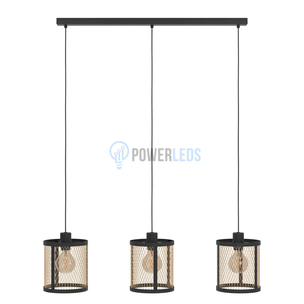 Lustra Suspendata DELLOW Black Eglo Chandeliers