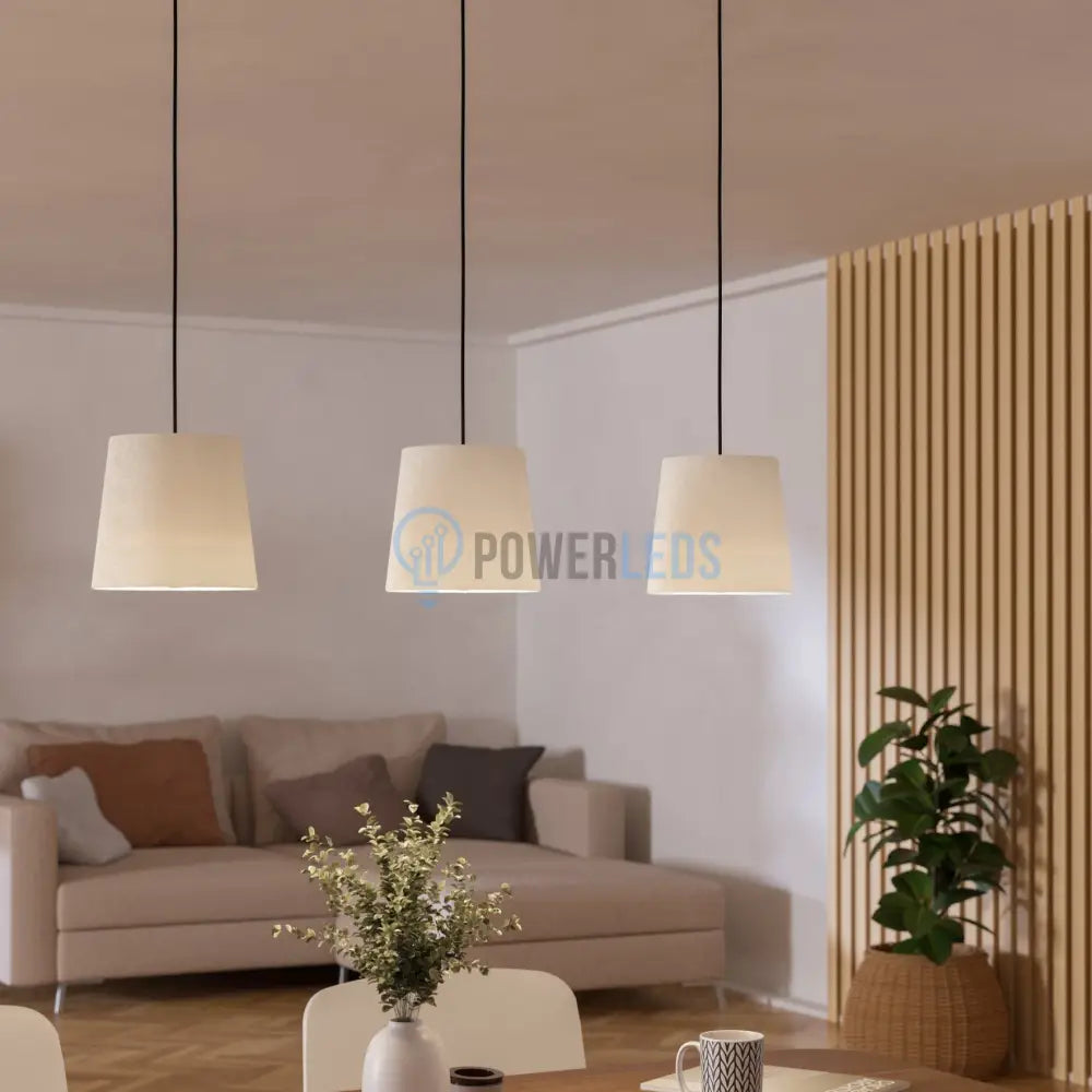 Lustra Suspendata FEBRES Black & White Eglo Chandeliers