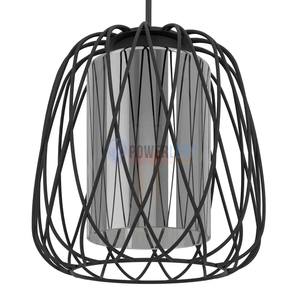 Lustra Suspendata FLORESTA Black 110CM NEAGRA / ABAJUR / 110CM Chandeliers