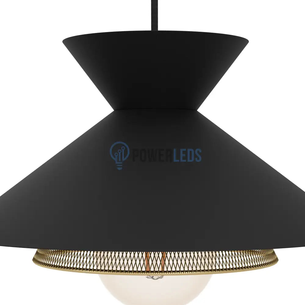 Lustra Suspendata GRIZEDALE Black 110CM NEAGRA / VINTAGE SI RETRO DESIGN / 110CM Chandeliers