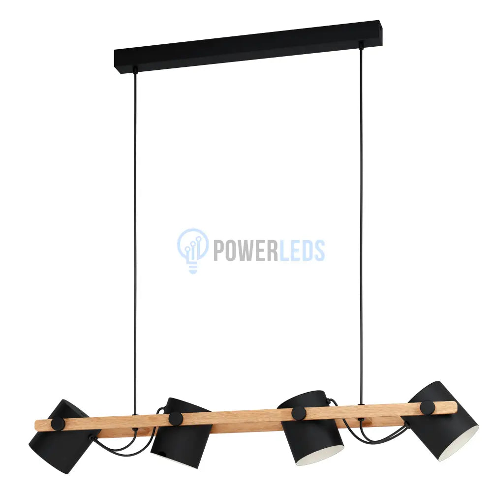 Lustra Suspendata HORNWOOD 110CM NEAGRA / SUSPENDATE / 110CM Chandeliers