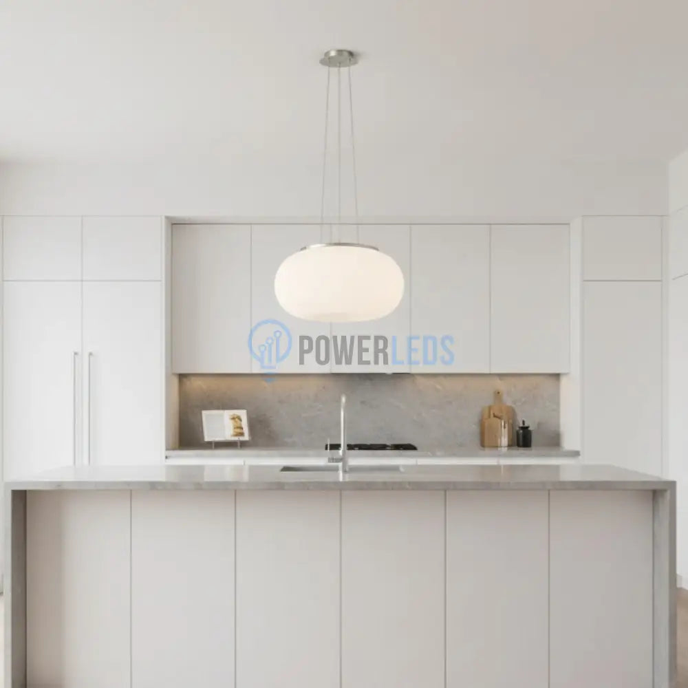 Lustra Suspendata OPTICA White Ø38CM Eglo Chandeliers