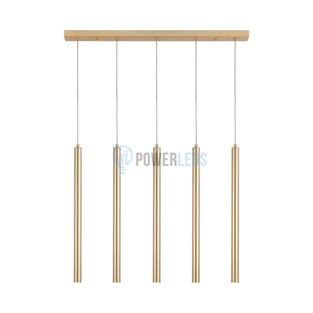 Lustra Abajur MAT GOLD Liniara 3xE27 Spiral MX165-3 (Copy) powerleds.ro