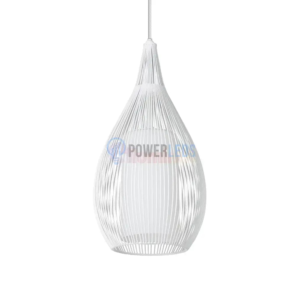 Lustra Suspendata RAZONI White 110CM ALBA / ABAJUR / 110CM Chandeliers