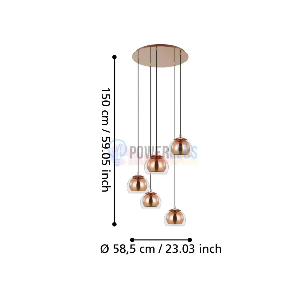 Lustra Suspendata ROCAMAR 1 Gold 150CM AURIE / ABAJUR / 110CM Chandeliers
