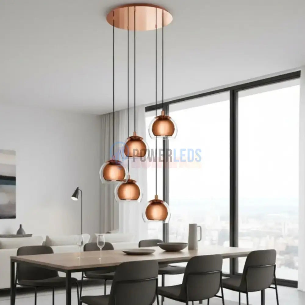 Lustra Suspendata ROCAMAR 1 Gold 150CM AURIE / ABAJUR / 110CM Chandeliers