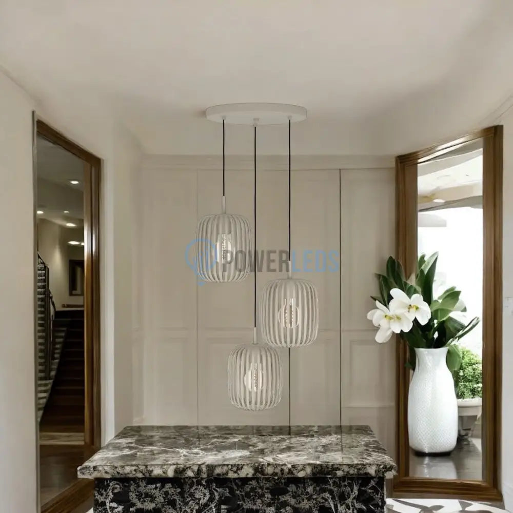 Lustra Suspendata ROMAZZINA 110CM CREM / SUSPENDATE / 110CM Chandeliers