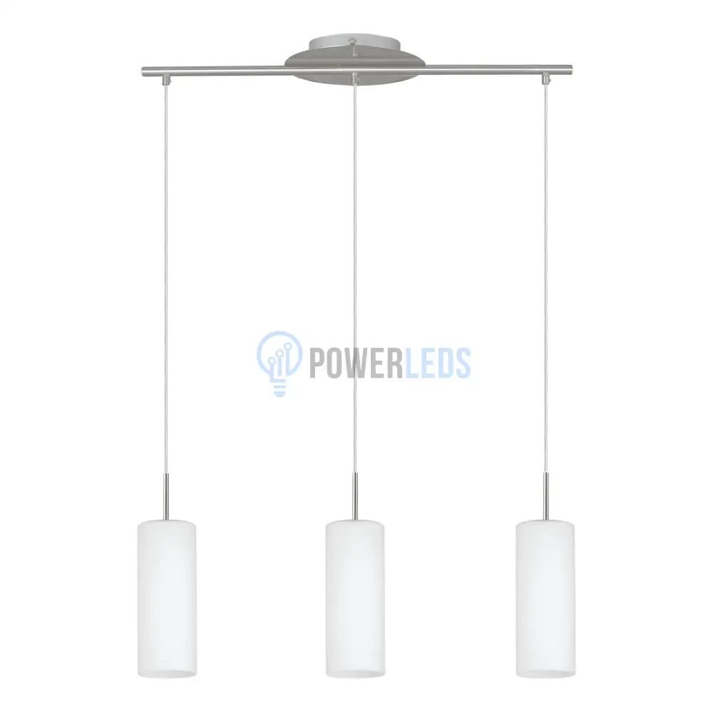 Lustra Suspendata TROY 3 Silver 110CM ARGINTIE / VINTAGE SI RETRO DESIGN / 110CM Chandeliers