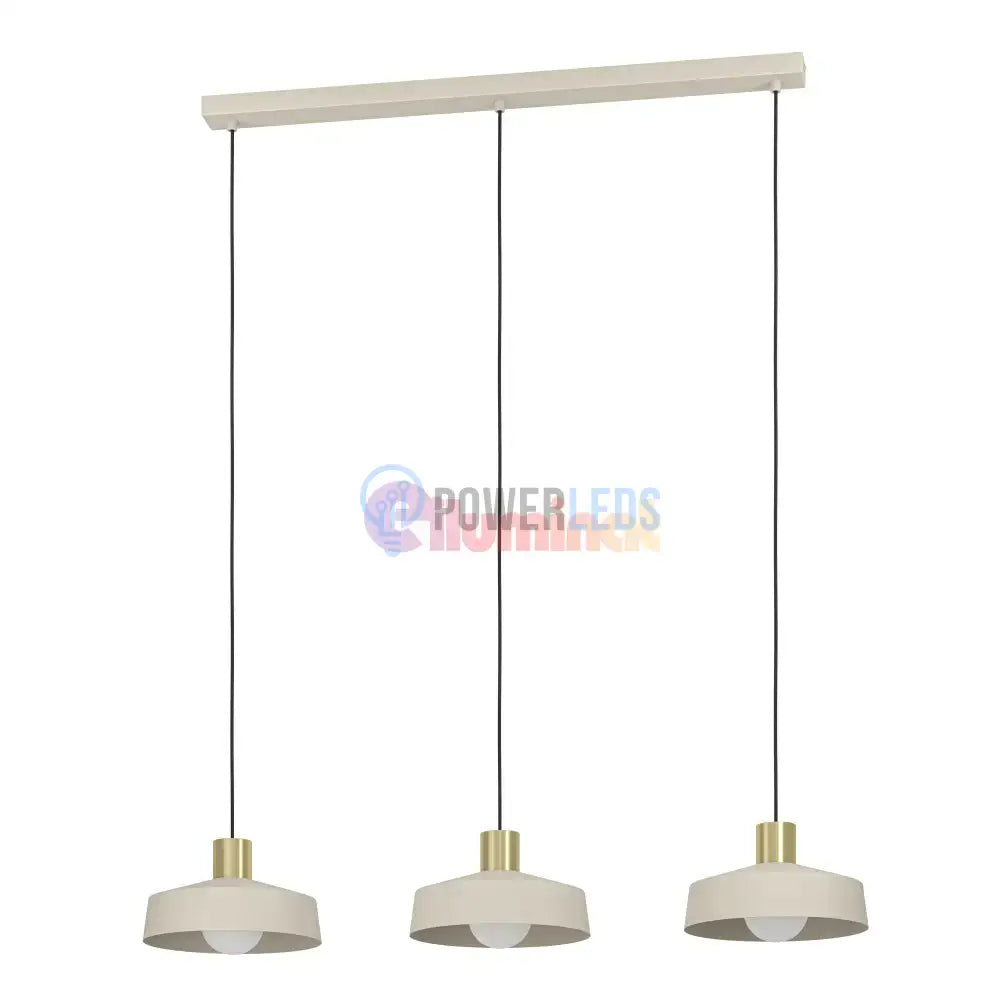 Lustra Suspendata VALDIOLA Cream 110CM Crem / ABAJUR / 110CM Chandeliers