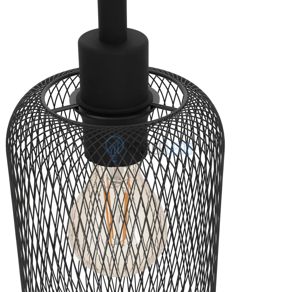 Lustra Suspendata WRINGTON Black 110CM NEAGRA / VINTAGE SI RETRO DESIGN / 110CM Chandeliers