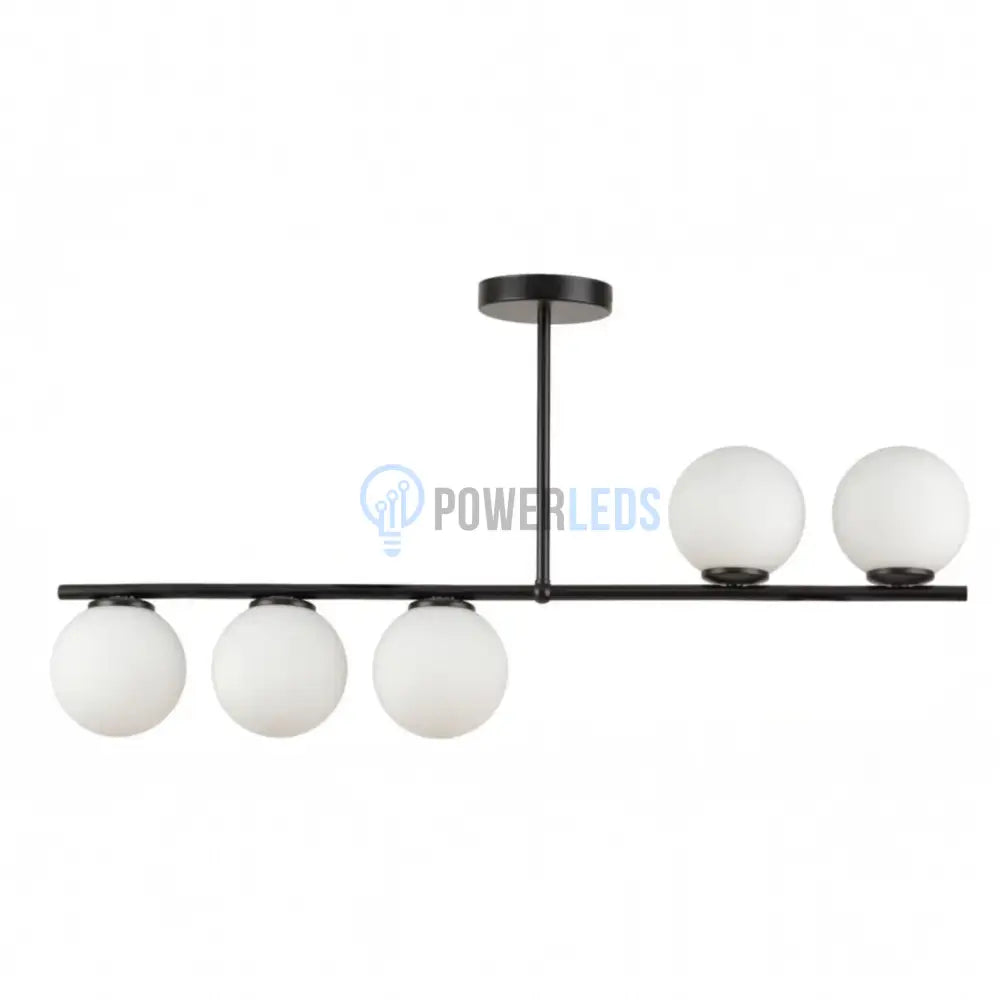 Lustra VENERA Abajur MAT BLACK 5XE27 Chandeliers