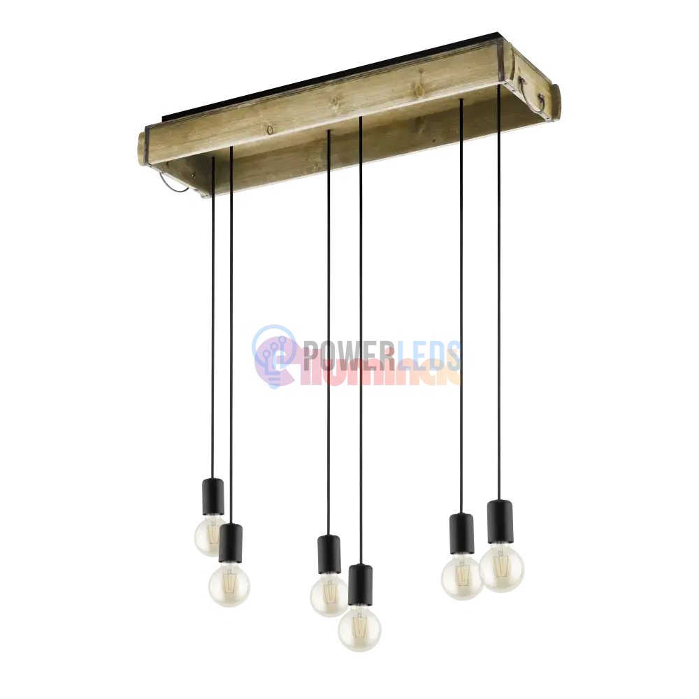 Lustra Vintage 6XE27 WOOTTON powerleds.ro