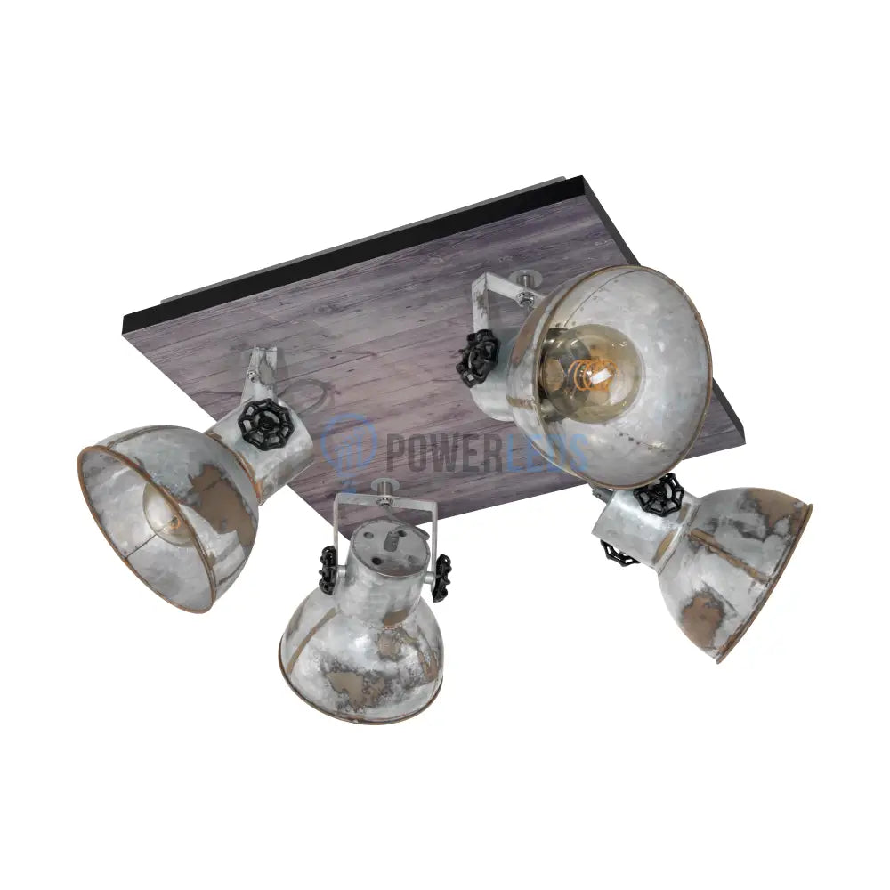 Lustra Vintage Cu 4 Spoturi Reglabile BARNSTAPLE Eglo Lighting Fixtures