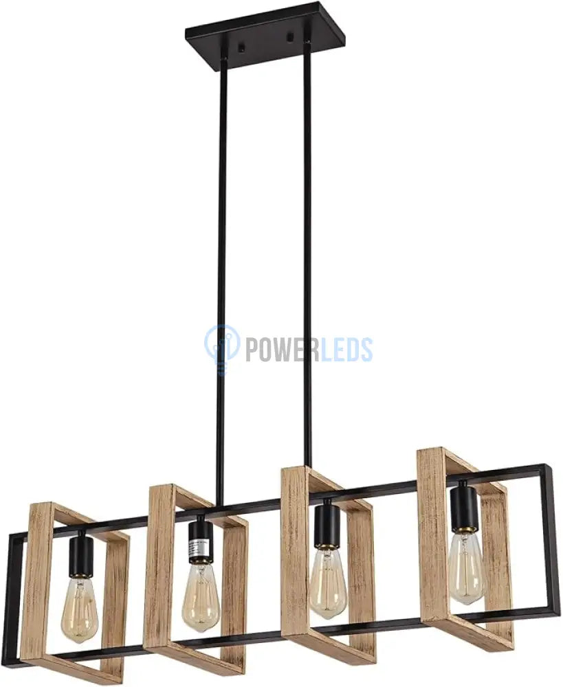 Lustra Vintage Cubo 4xE27 powerleds.ro