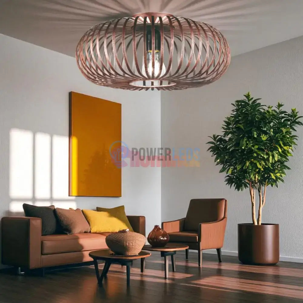 Lustra Vintage Cupru 1xE27 JOHANN powerleds.ro