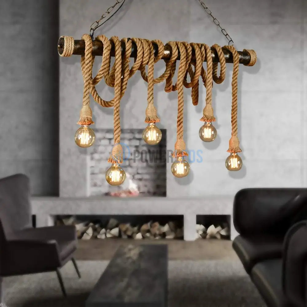 Lustra Vintage Design Madeira 6Xe27 Lighting Fixtures