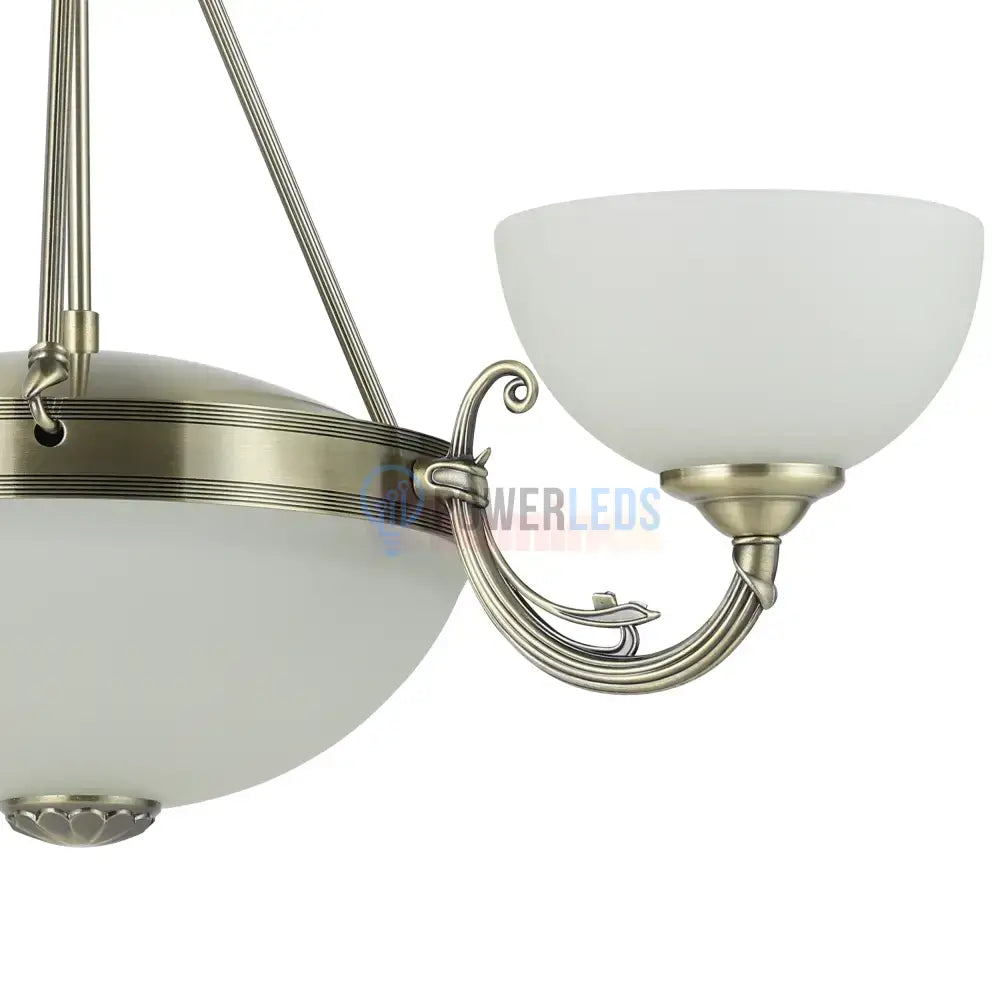 Lustra Vintage Maxi SAVOY Bronze 110x74CM BRONZ / VINTAGE SI RETRO DESIGN Lighting Fixtures