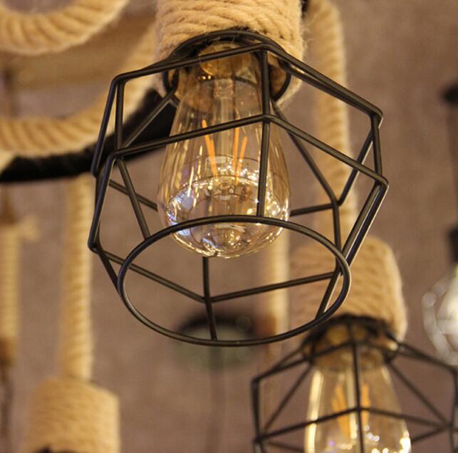 Lustra Retro Design Circle 6xE27