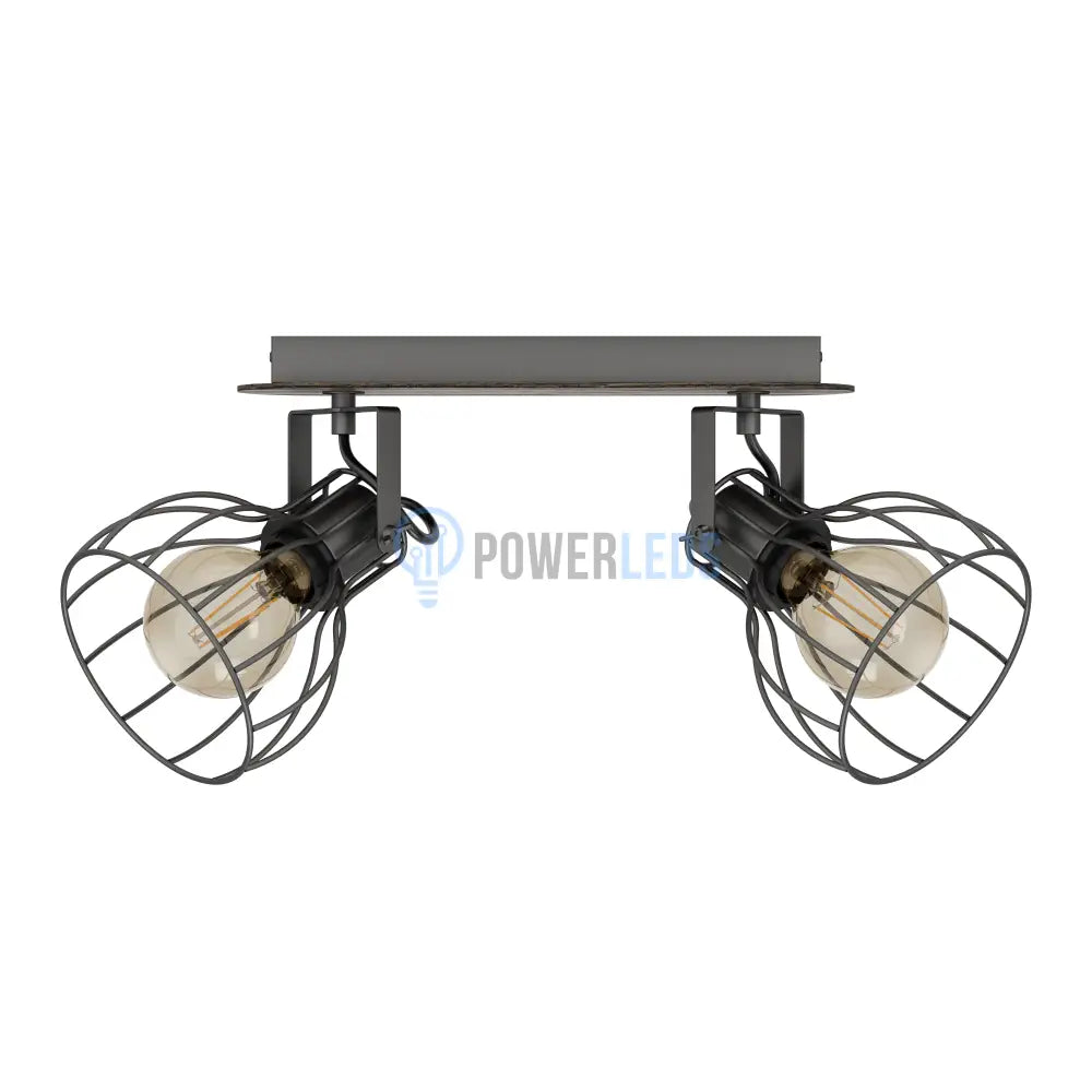 Lustra Vintage SAMBATELLO cu 2 Spoturi 34CM VINTAGE SI RETRO DESIGN / 34CM Chandeliers