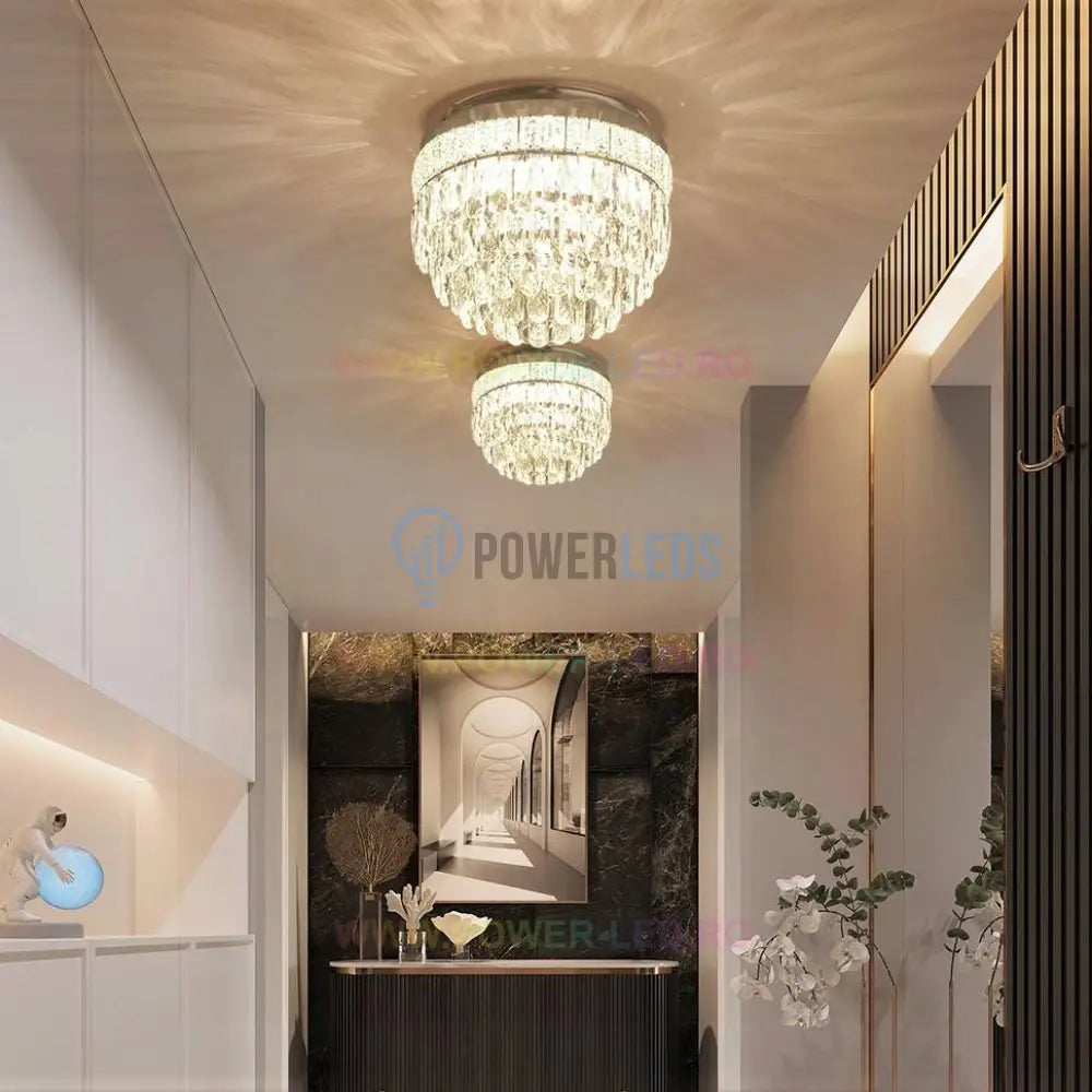 Lustra Zoe Cristal 400Mm Telecomanda Chandeliers