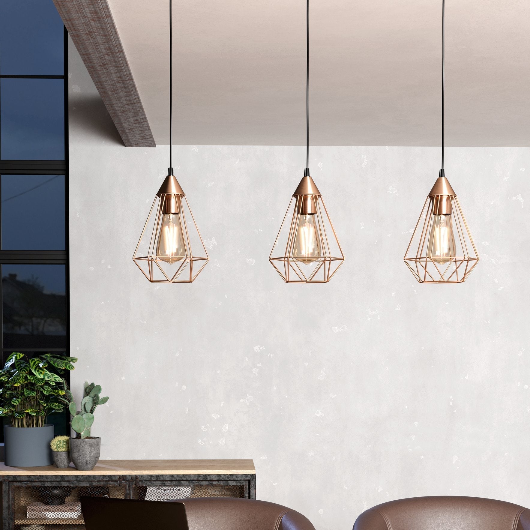 Lustra Vintage 3XE27 TARBES 94195