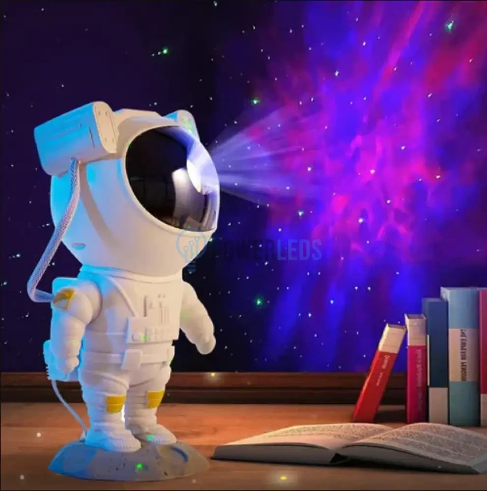 Mini Astronaut Cu Telecomanda Proiectie Galaxie Nebuloasa Table Lamp