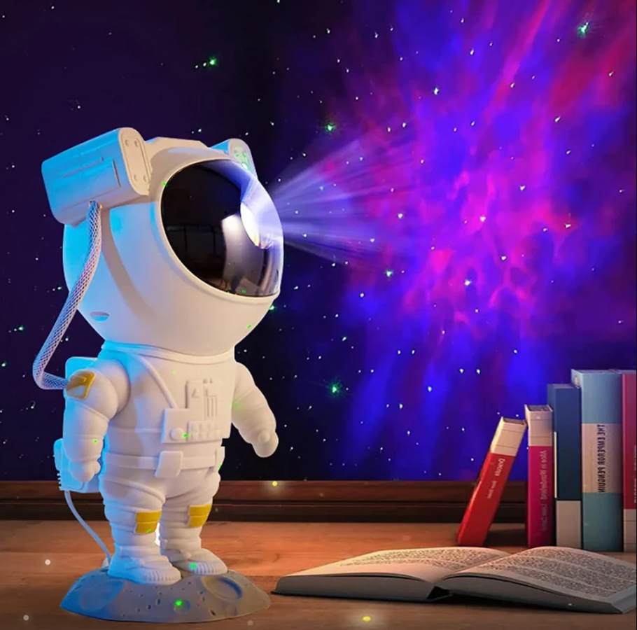 Mini Astronaut cu Telecomanda Proiectie Galaxie Nebuloasa