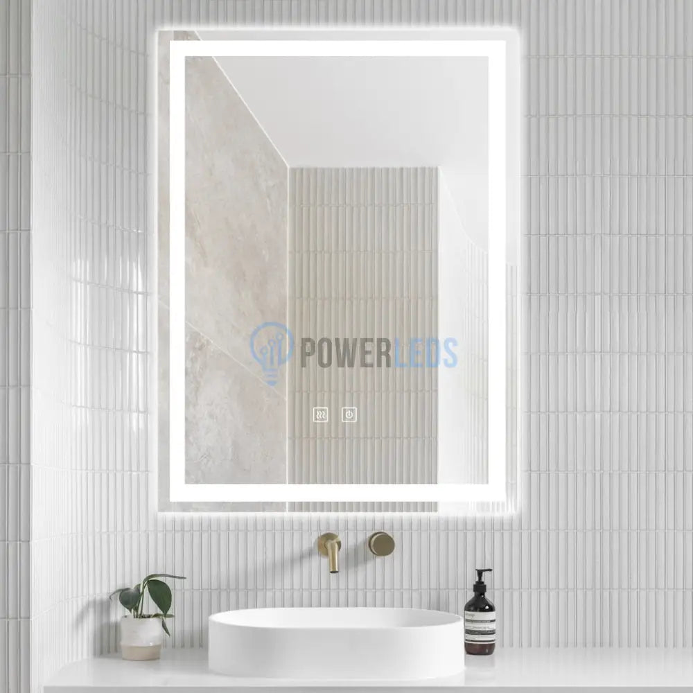 Oglinda Led 45X60Cm Functie Dezaburire Si Touch J32 Mirror