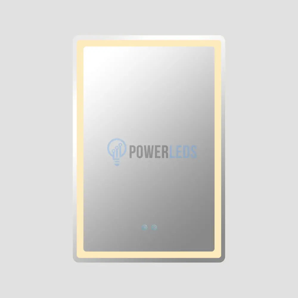 Oglinda Led 60X90Cm 3 Lumini Dezaburire Si Touch Od057 Mirror