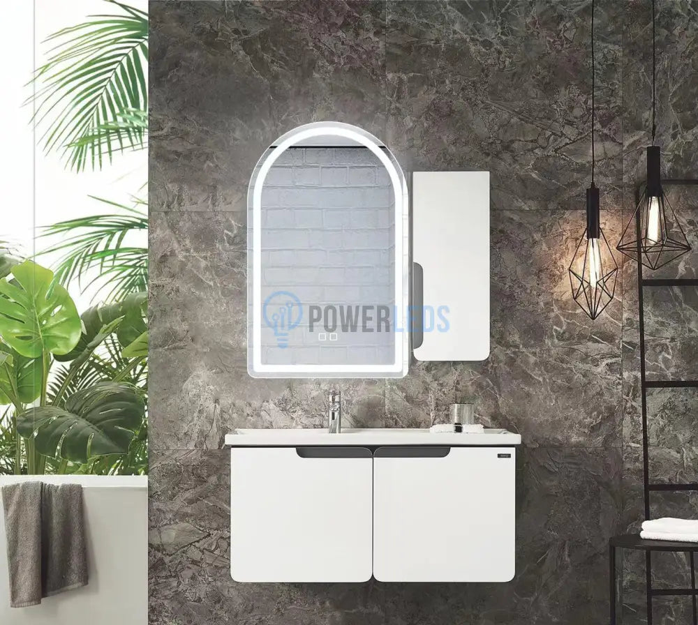 Oglinda Led Arcada 80X50Cm Functie Dezaburire Si Touch J19 Mirror