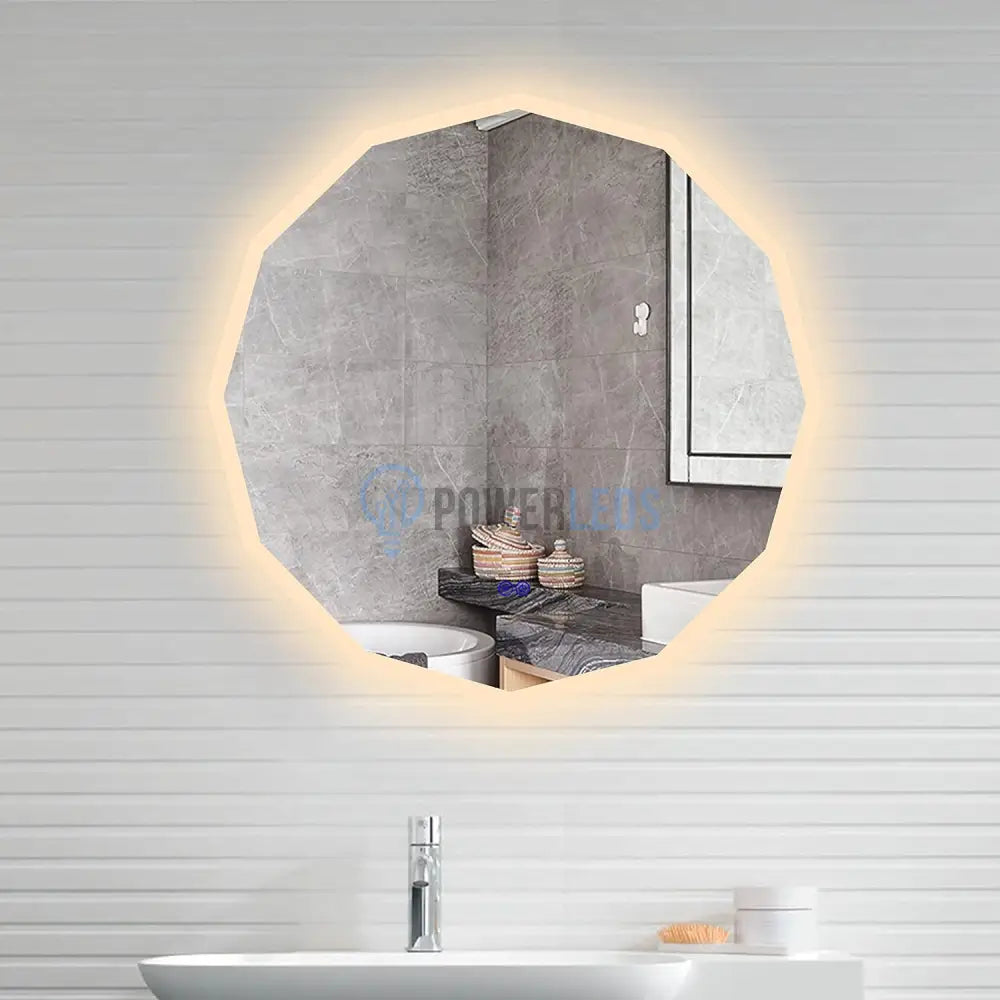 Oglinda Led Dodecagon 70Cm Functie Touch M084 Mirror