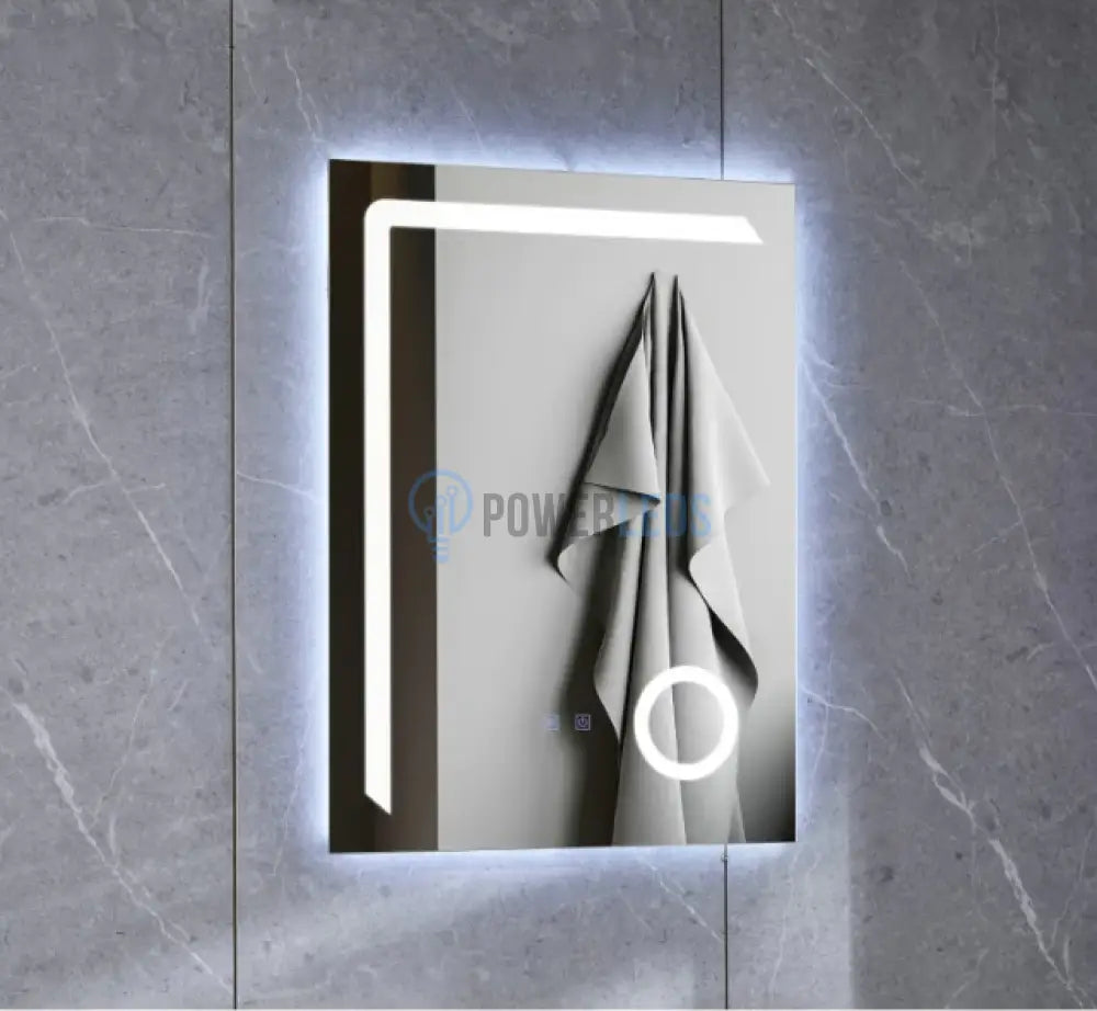 Oglinda Led Dreptunghiulara 60X80Cm Functie Dezaburire Si Touch J01 Mirror