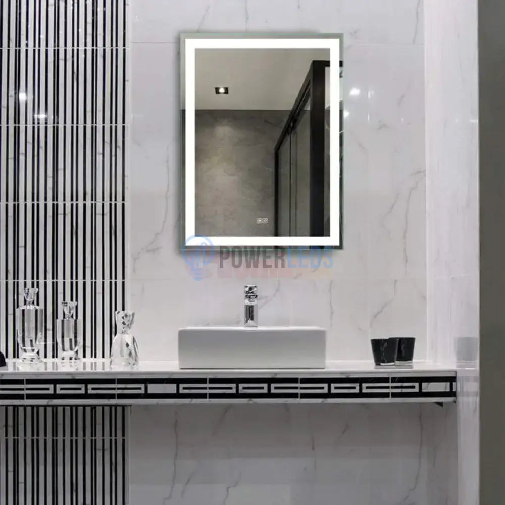 Oglinda Led Dreptunghiulara 60X80Cm Functie Dezaburire Si Touch J08 Mirror