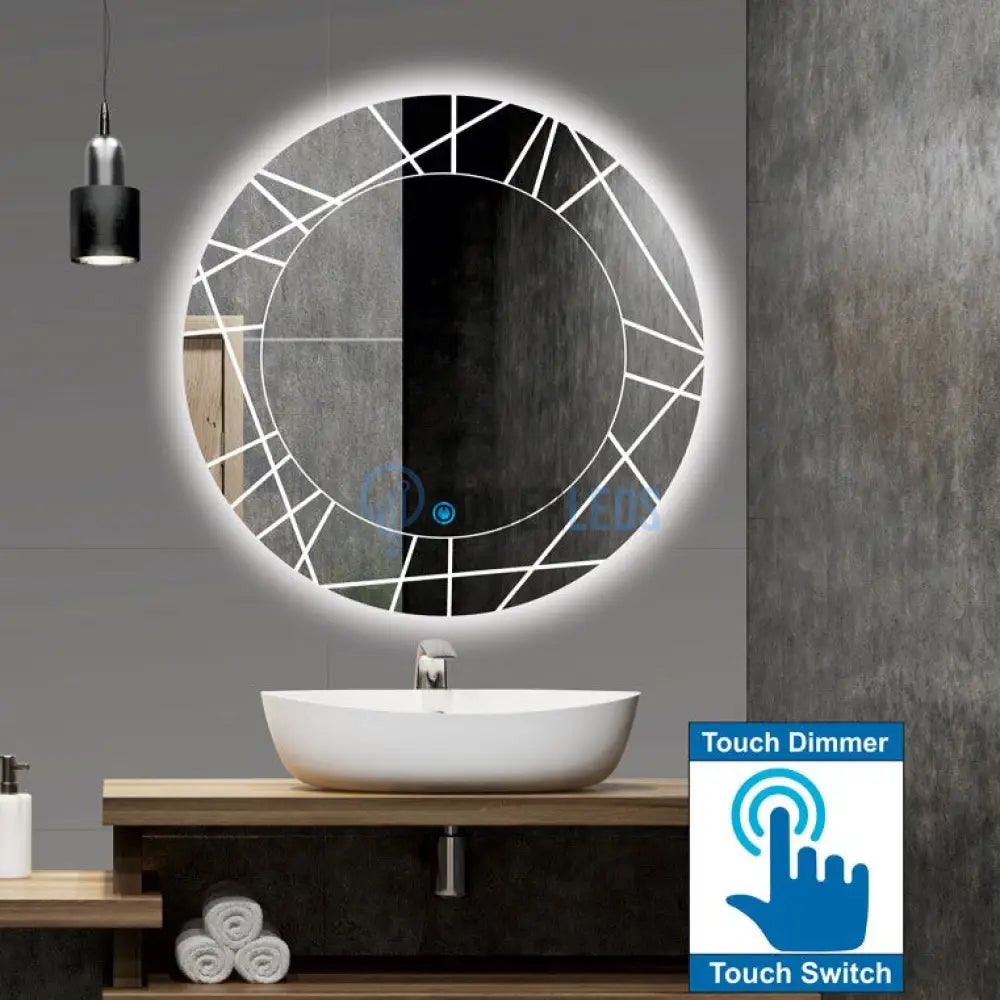 Oglinda Led Linnes 70Cm Functie Touch M086 Mirror