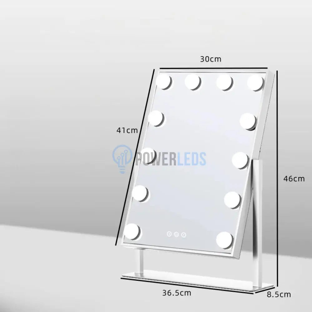 Oglinda Led Makeup Hollywood Star 46Cm 3 Lumini Mirror