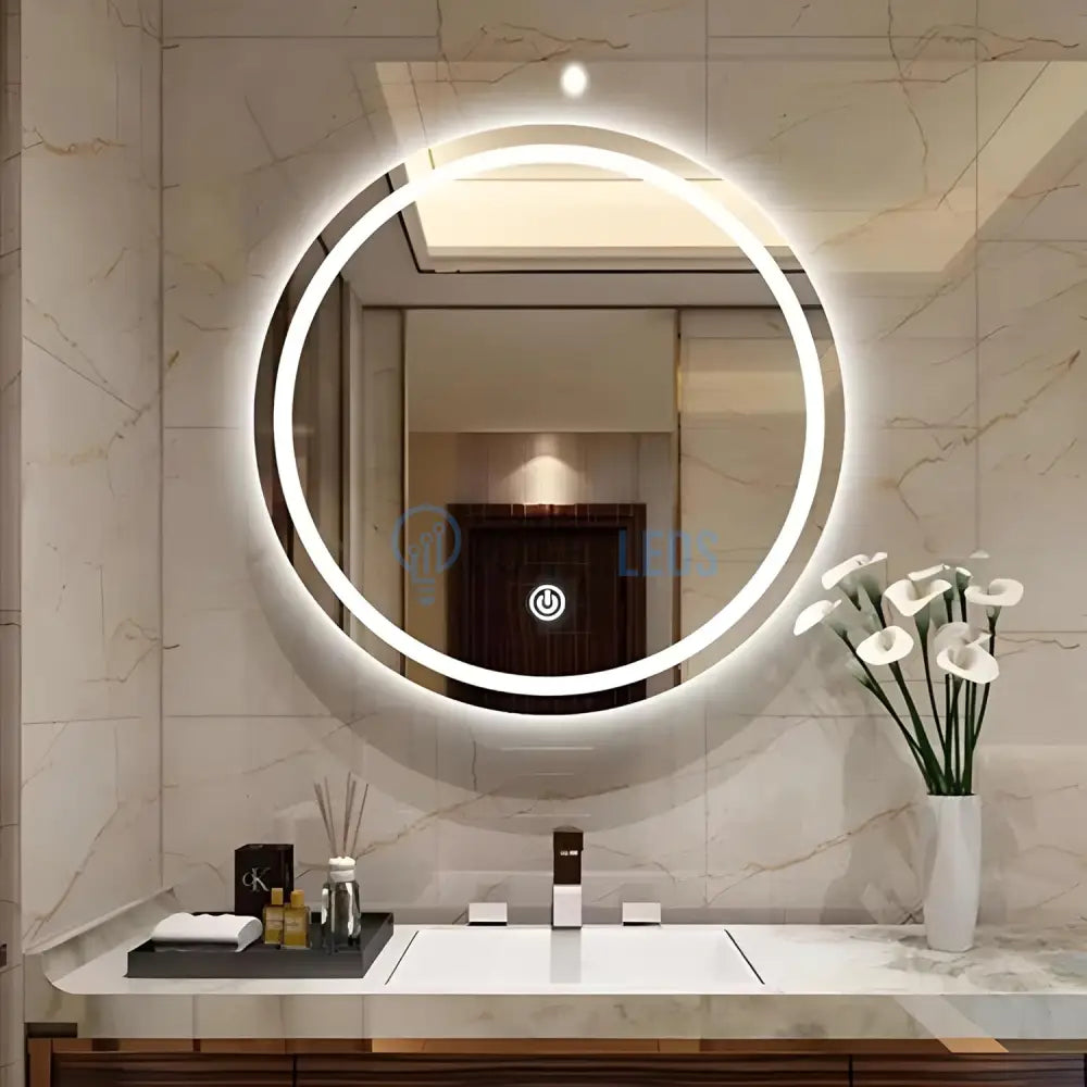 Oglinda Led Rotunda 50Cm Touch J33 Mirror