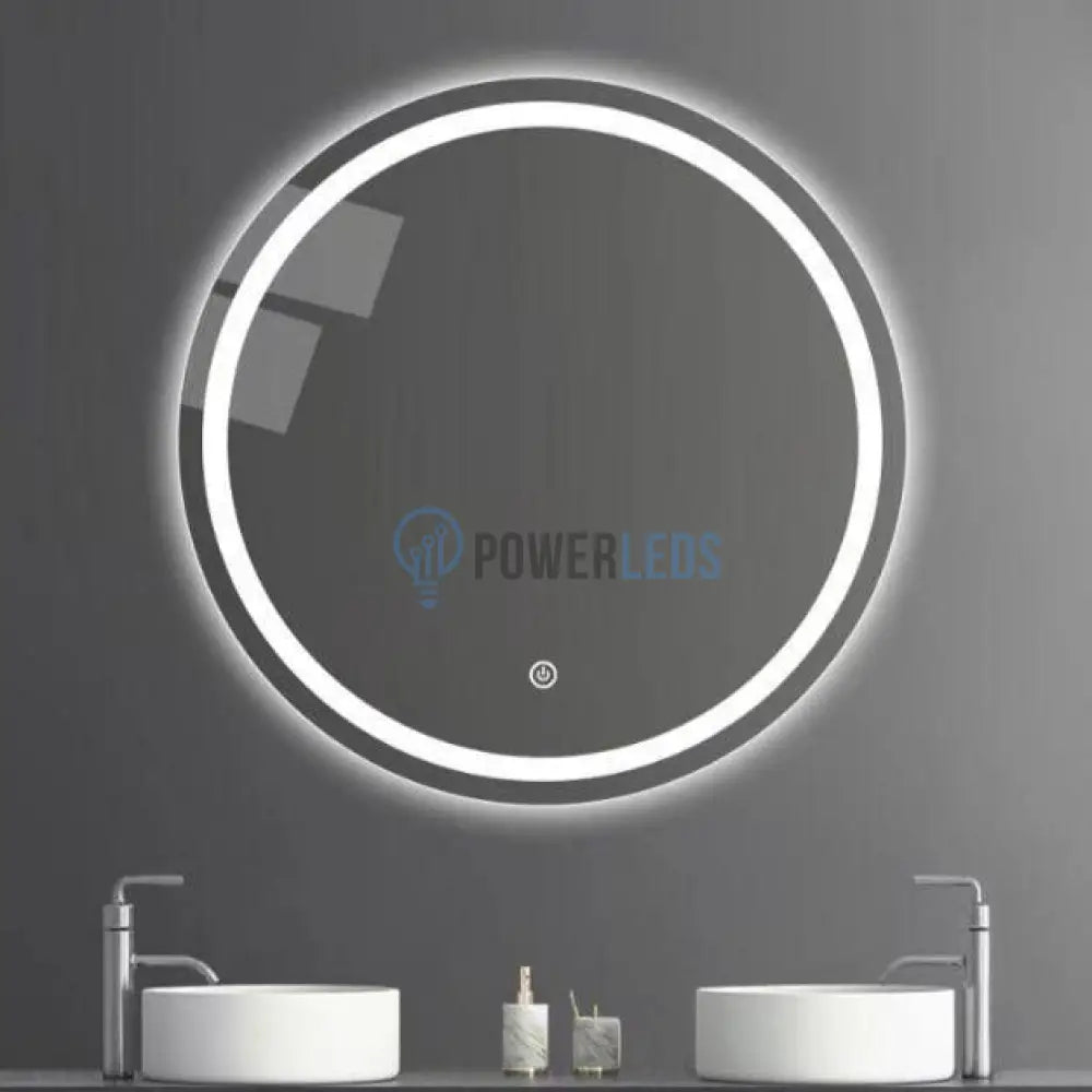 Oglinda LED Rotunda 60cm Touch 3 Functii LED MIRROR