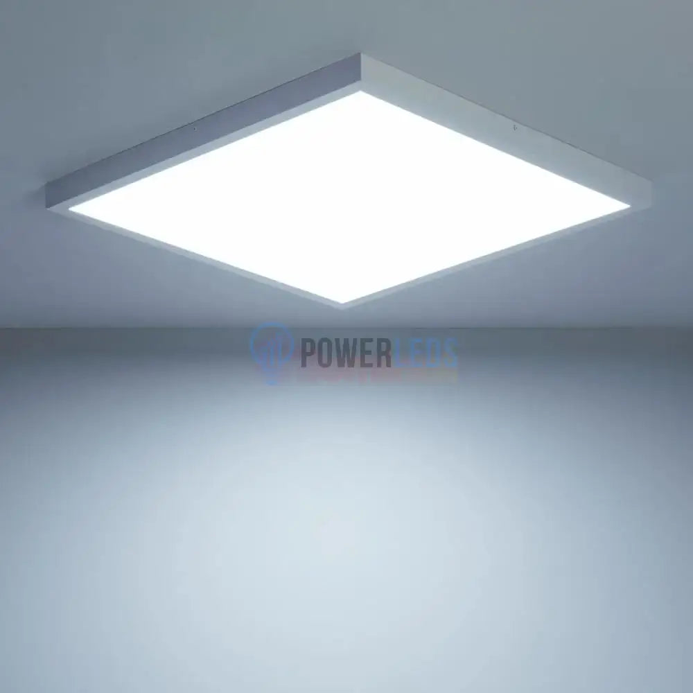 Panou LED 40W 60x60cm Alb Aplicat 3 Lumini Echivalent 400W PANOU LED APLICAT / 40W / 3 FUNCTII LED PANEL