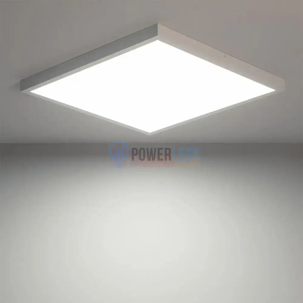 Panou LED 40W 60x60cm Alb Aplicat 3 Lumini Echivalent 400W PANOU LED APLICAT / 40W / 3 FUNCTII LED PANEL