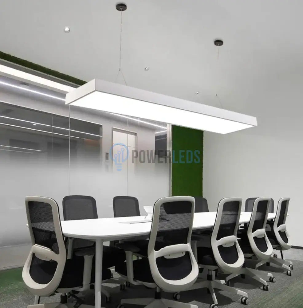 Panou LED 72W 117.5 x 28cm Alb Aplicat/Suspendat Lumina Rece powerleds.ro