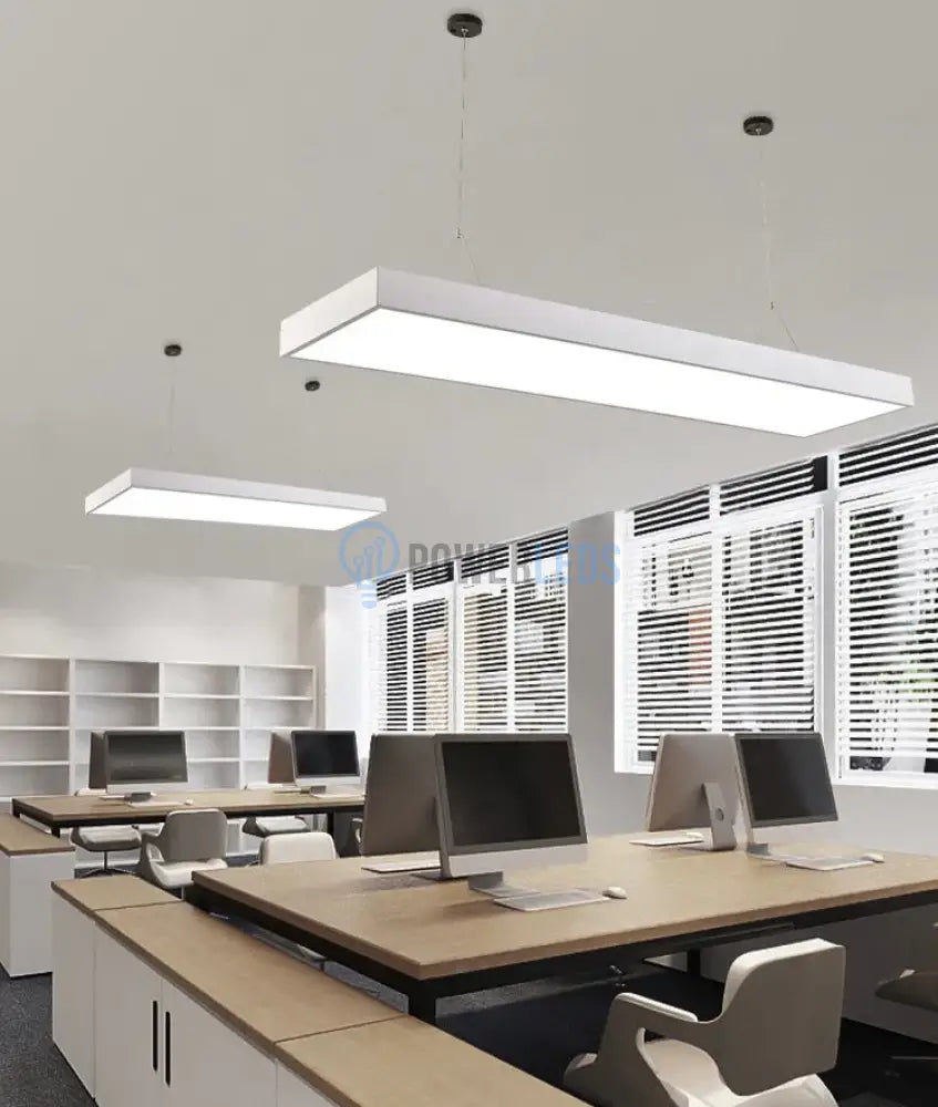 Panou LED 72W 117.5 x 28cm Alb Aplicat/Suspendat Lumina Rece powerleds.ro