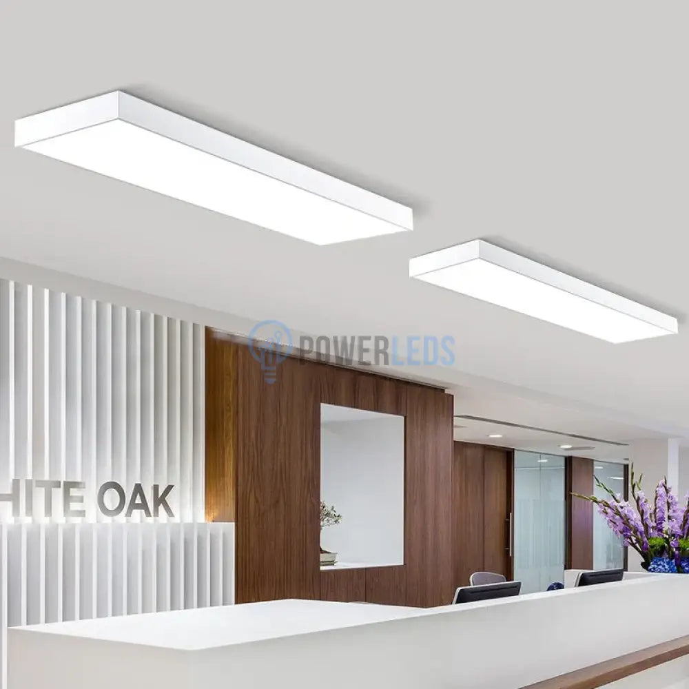 Panou LED 72W 117.5 x 28cm Alb Aplicat/Suspendat Lumina Rece powerleds.ro